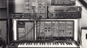 First version of the Roland System-100M.