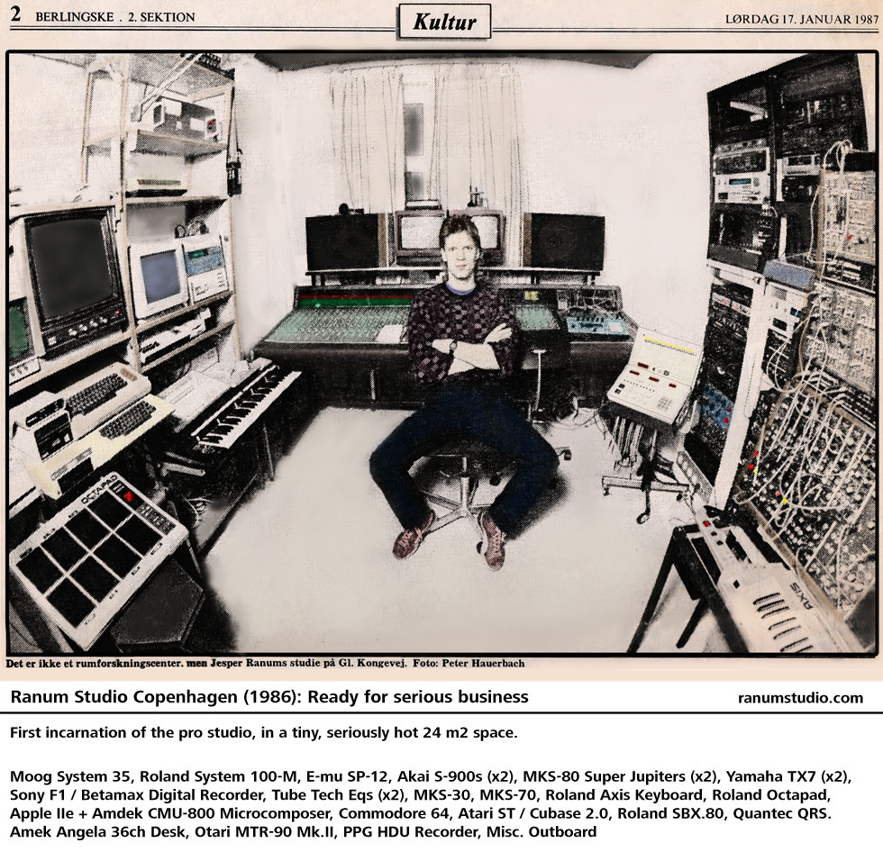 DéFilm – Live keyboard rig – Rehearsals – Ranum Electronic Music Life