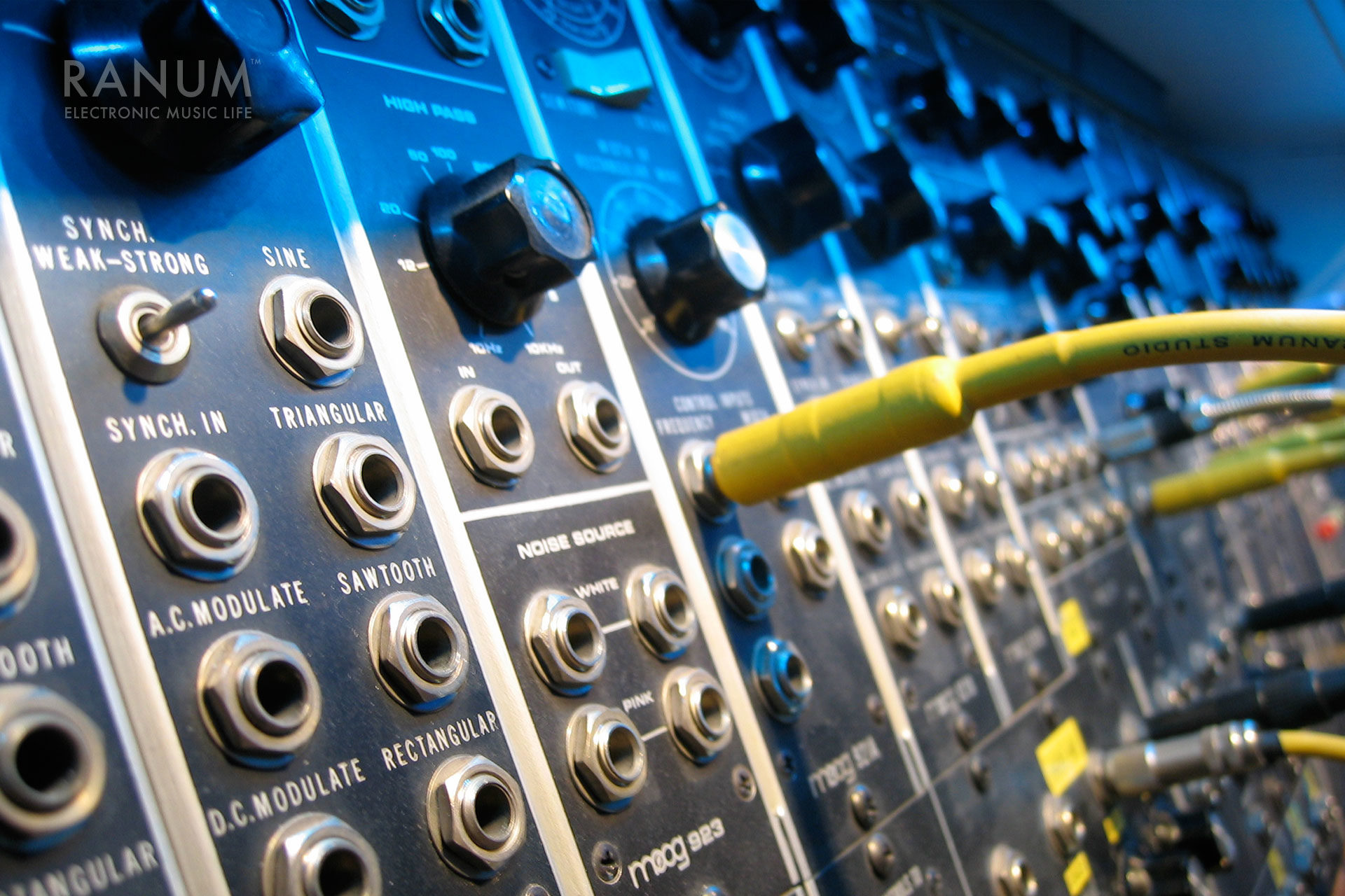 Moog System 35 Modular Synthesizer Ranum Electronic Music Life